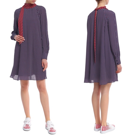 Kenzo Dresses & Skirts - Kenzo Long Sleeve Print Dress